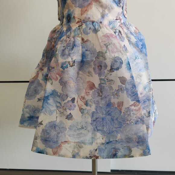 Zimmerman Rebellious style pleated mini floral dress - Picture 9 of 11